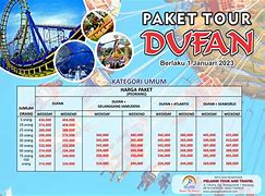 Harga Tiket Masuk Dufan Sekarang